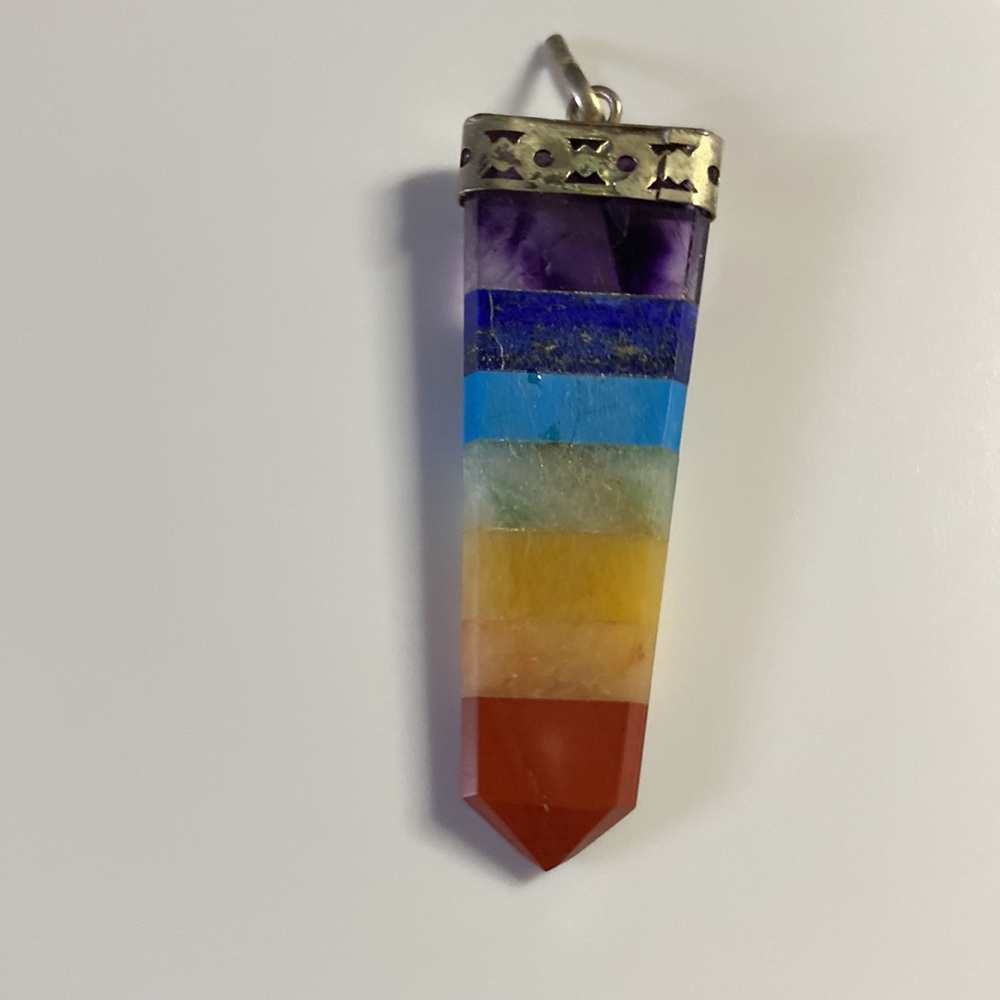 Pendant Necklace Rainbow unisex Rainbow Accessories Jewelry